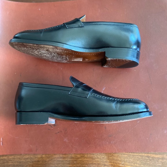 Lof & Tung Black Garcia Penny Loafer - Size US7/UK6 - Picture 5 of 8